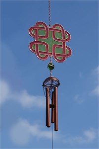 Carillon &#233;olien avec quattre coeurs