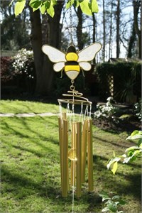 Carillon &#233;olien avec abeille d&#39;or