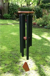 Carillon éolien Nature's Melody noir, 107 cm