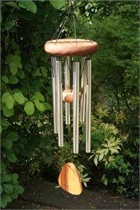 Carillon &#233;olien Festival argent, 61 cm