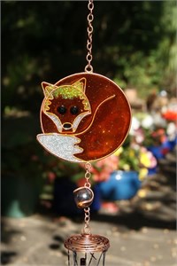 Carillon &#233;olien avec renard