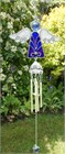 Carillon &#233;olien avec ange bleue et violette