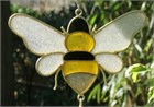 Carillon &#233;olien avec abeille d&#39;or