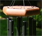 Carillon &#233;olien Nature&#39;s Melody noir, 46 cm