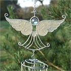 Carillon &#233;olien avec ange d&#39;argent