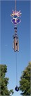 Carillon &#233;olien avec f&#233;e et une pens&#233;e violette