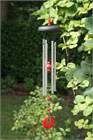 Woodstock Carillon Chakra avec du corail rouge