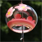 Furin avec des fleurs roses