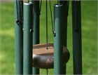 Carillon &#233;olien Nature&#39;s Melody vert, 46 cm