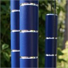 Carillon &#233;olien Chorus, 102 cm bleu cobalt