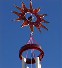 Carillon &#233;olien avec le soleil et la lune