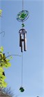 Carillon &#233;olien avec tr&#232;fle &#224; quatre feuilles