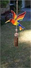 Carillon &#233;olien avec colibri arc-en-ciel