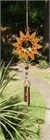 Carillon &#233;olien avec grand tournesol orange